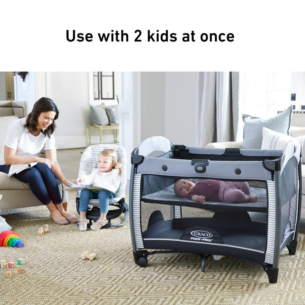 تخت و پارک گراکو مدل Rock 'n Grow تخت پارک Graco بامبینو کالا